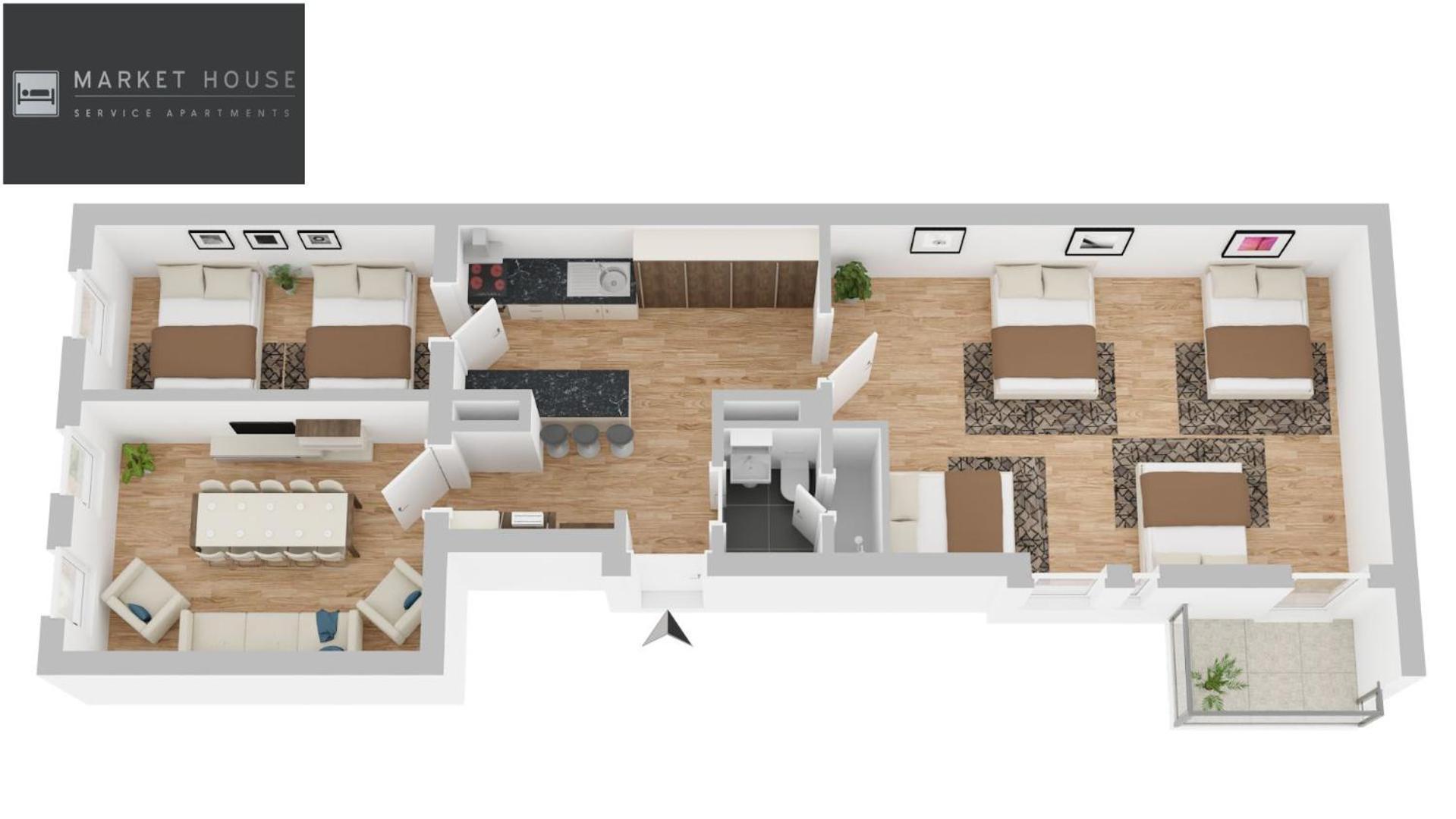 Large 110 Qm In Very Cetral Location 1 To 12 Guests * München